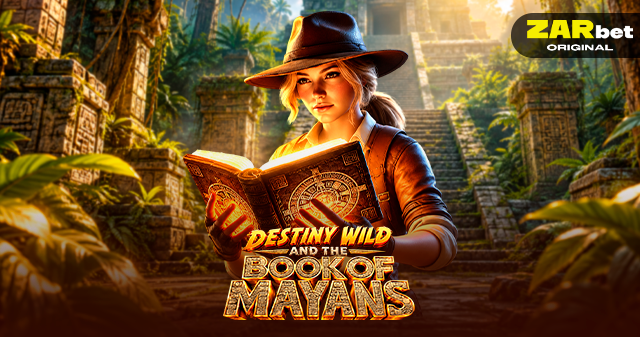 Go on an archaeological adventure in the mysterious ancient Mayan Civilisation with Destiny Wild and the Book of Mayans, and win up to 10,450 coins.